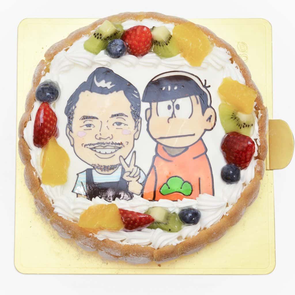 推しケーキ おそ松さん Mサイズ キャラクターケーキ通販fundeco ファンデコ