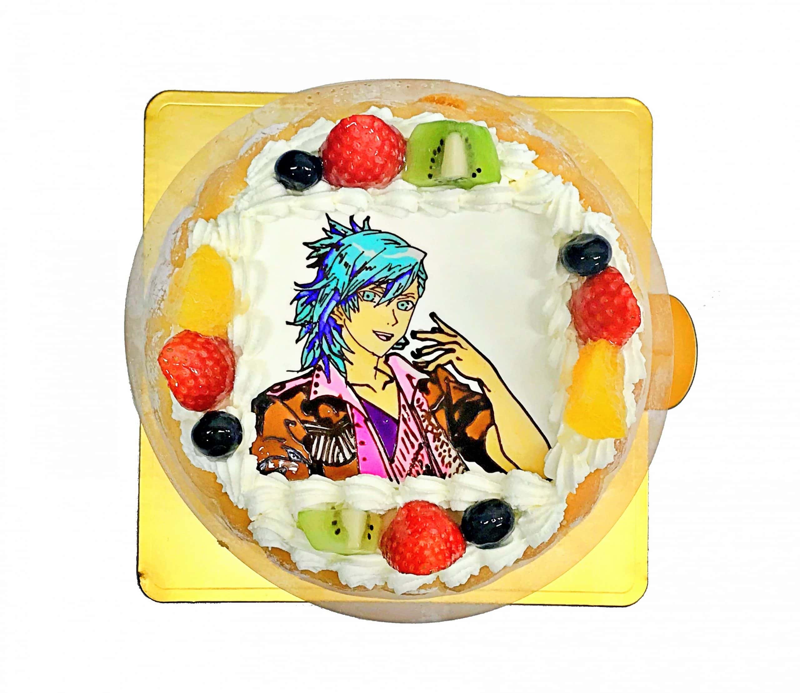 推しケーキ うたプリの美風藍 Sサイズ キャラクターケーキ通販fundeco ファンデコ