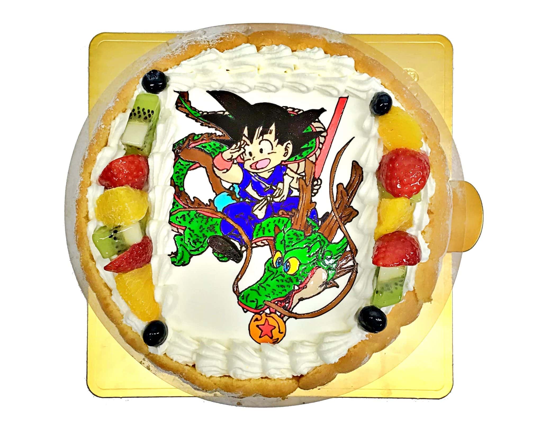 ドラゴンボールの悟空とシェンロン Mサイズ キャラクターケーキ通販fundeco ファンデコ