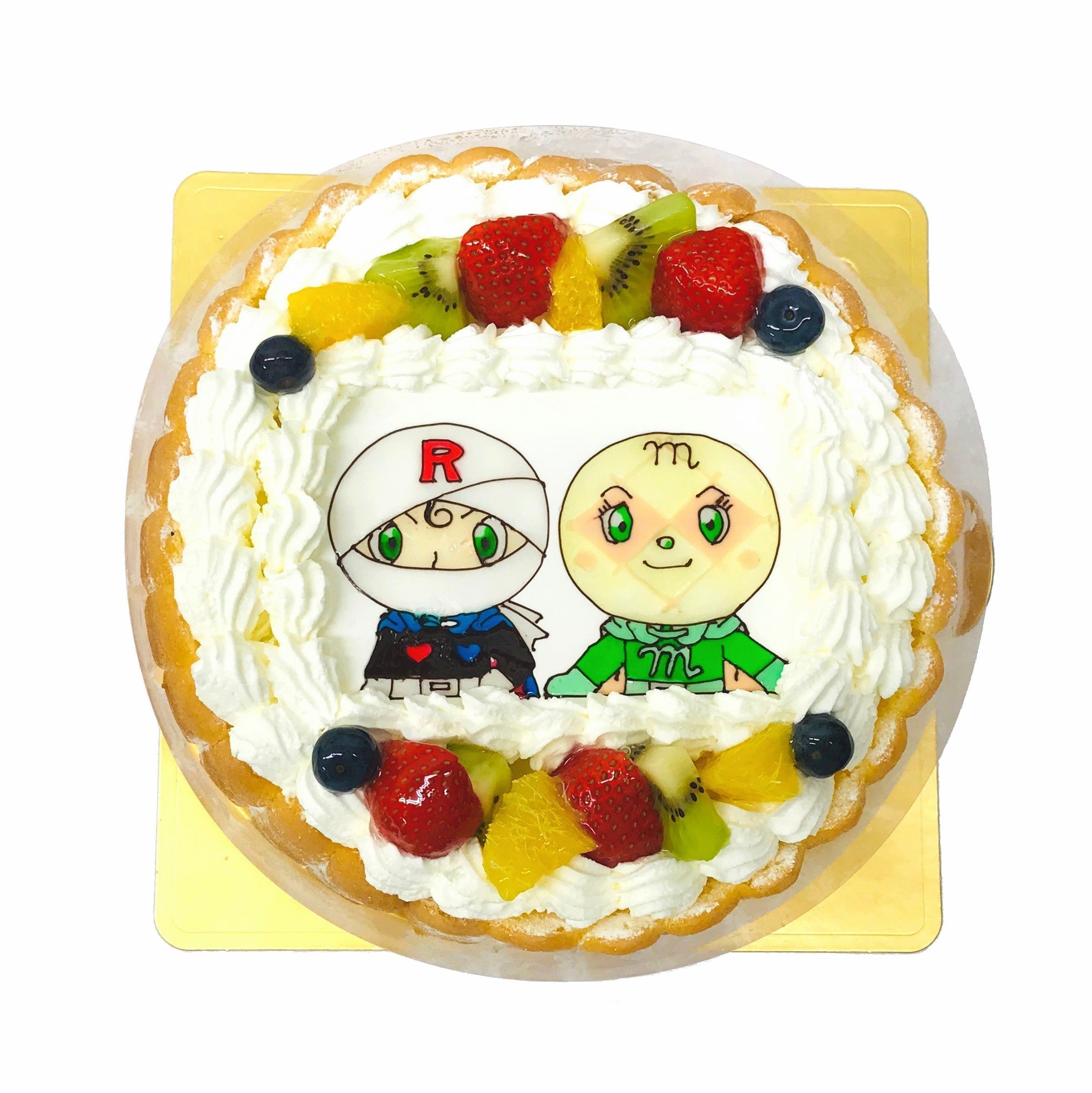 ロールパンナとメロンパンナちゃん キャラクターケーキ通販fundeco ファンデコ