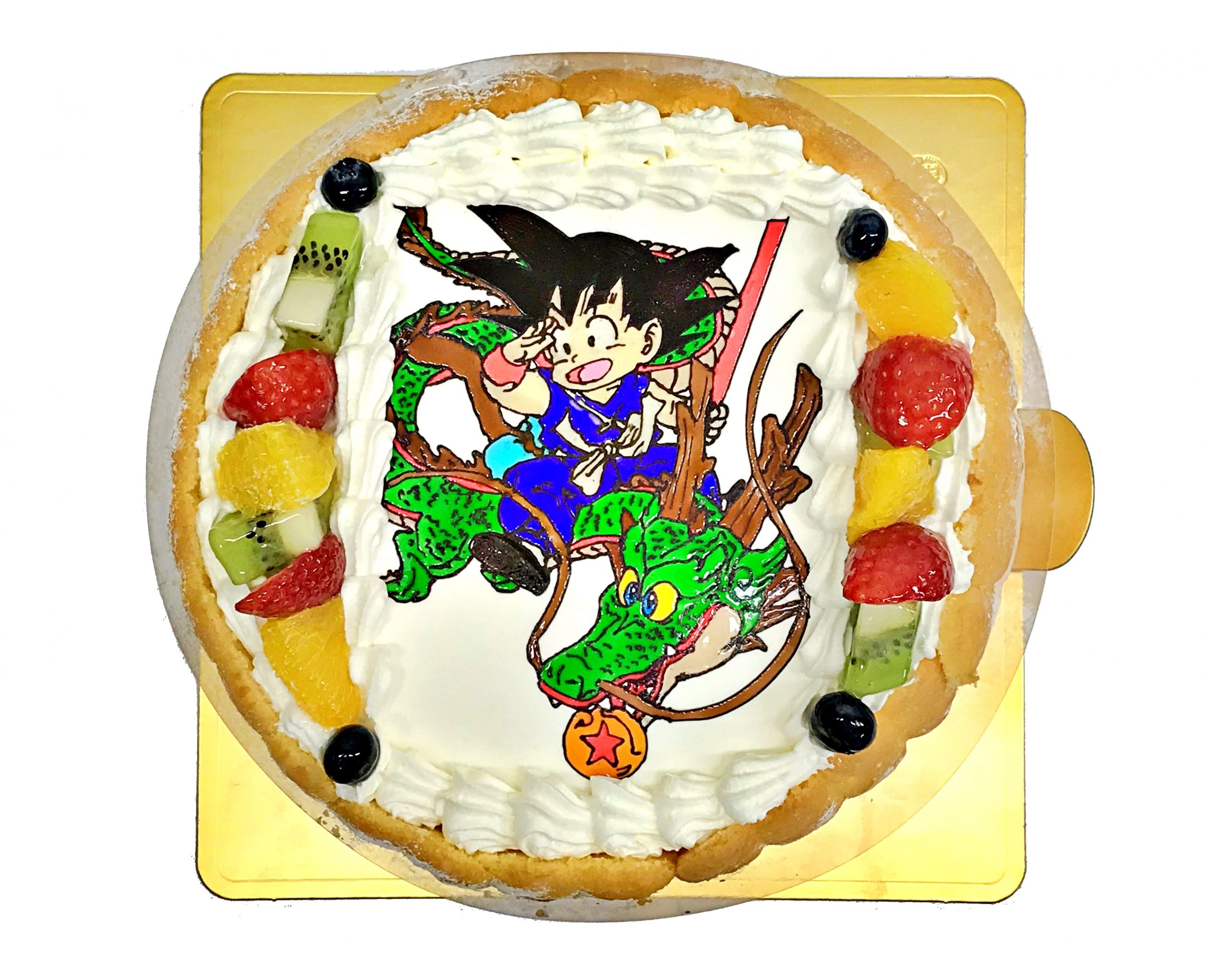 ドラゴンボールの悟空とシェンロン キャラクターケーキ通販 Fundeco ファンデコ